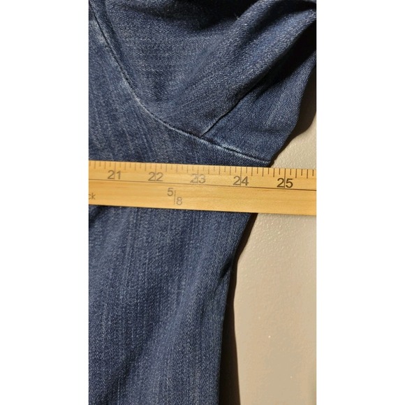 J. Jill Denim Women's Blue Jean's Jacket Size 2X Button Down - Picture 5 of 7